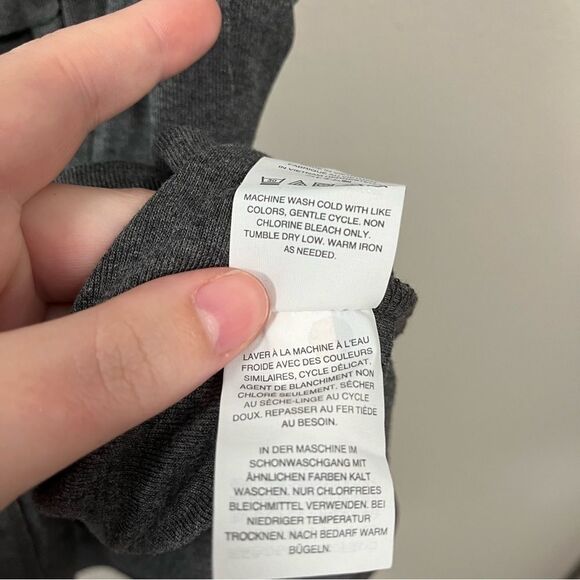 J Crew Dark Gray Tiered Ruffle Sleeveless Blouse Tank Top - Picture 4 of 5